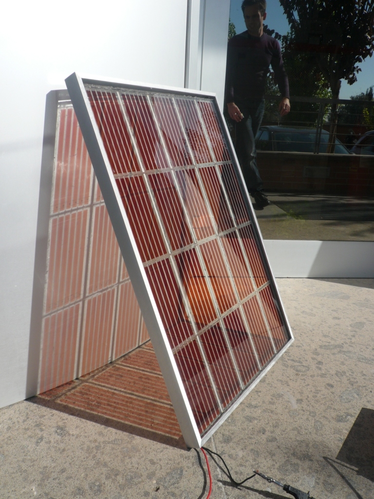 cella solare organica chose con coloranti